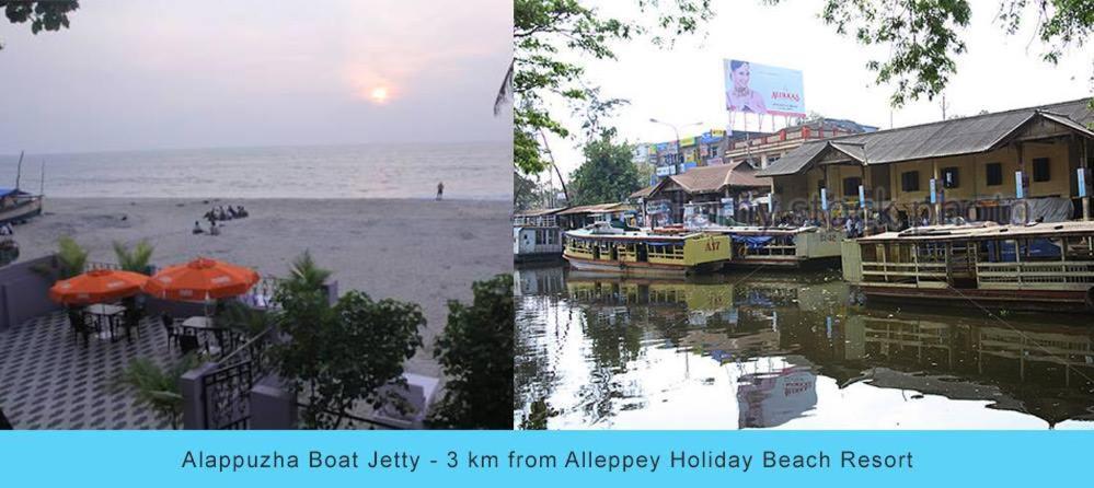 Alleppey Holiday Beach Resort Alappuzha Eksteriør bilde