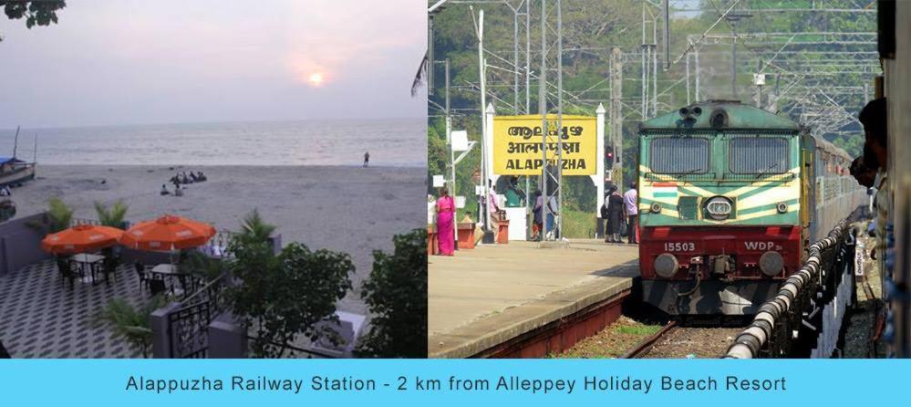 Alleppey Holiday Beach Resort Alappuzha Eksteriør bilde