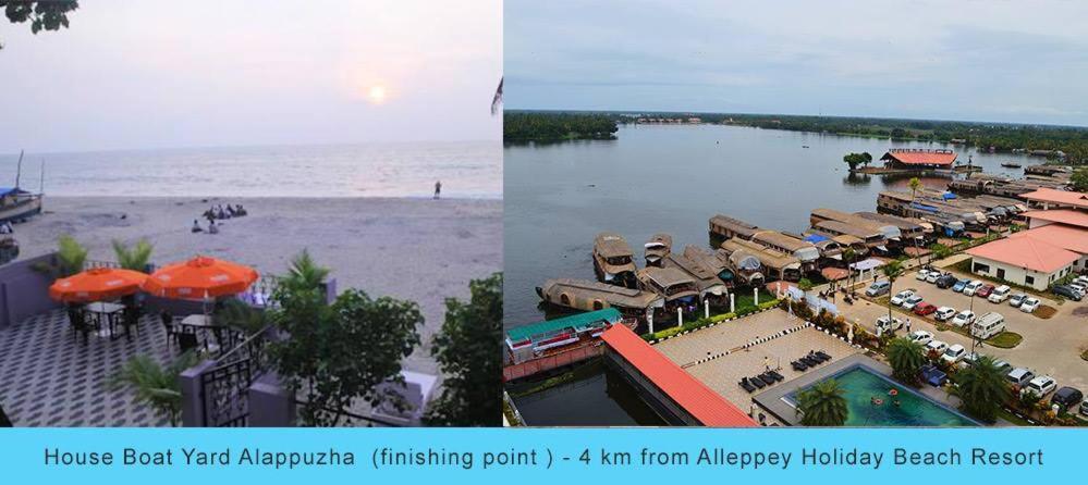 Alleppey Holiday Beach Resort Alappuzha Eksteriør bilde