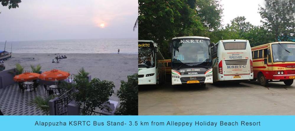 Alleppey Holiday Beach Resort Alappuzha Eksteriør bilde