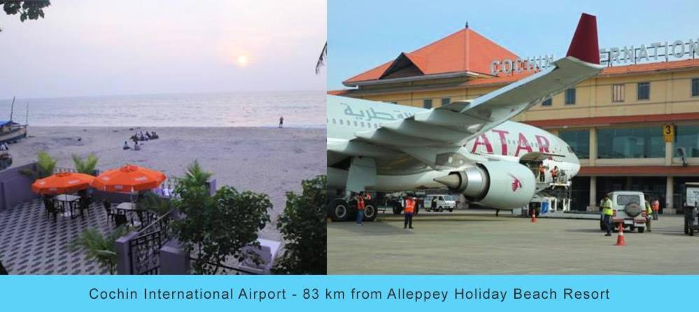 Alleppey Holiday Beach Resort Alappuzha Eksteriør bilde