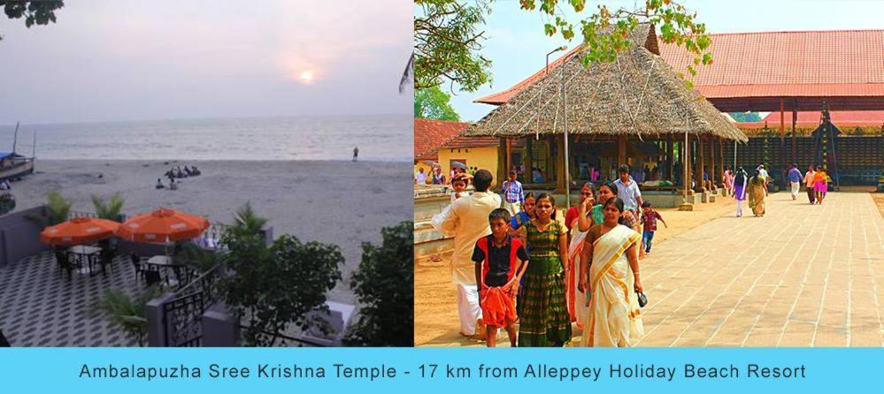 Alleppey Holiday Beach Resort Alappuzha Eksteriør bilde